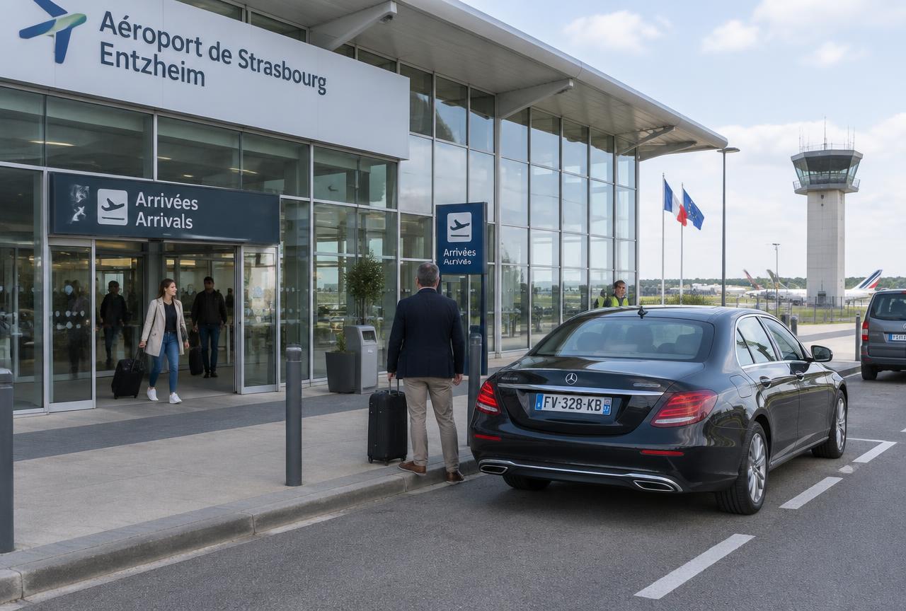 Colmar → Aéroport de Strasbourg-Entzheim