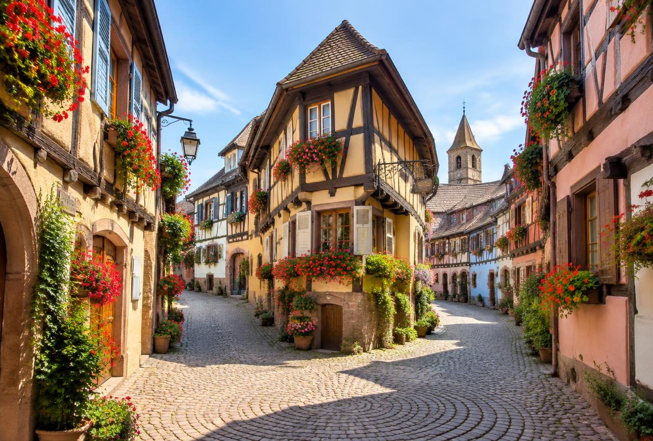 EuroAirport Bâle-Mulhouse-Fribourg → Eguisheim